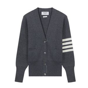 24FW 톰브라운 4바 스트라이프 밀라노스티치 메리노 울 가디건 FKC207A 00014 035