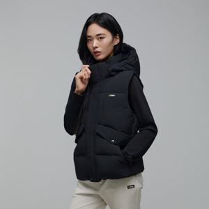 내셔널지오그래픽 N244UDV040 헬레나 후디 다운 베스트 CARBON BLACK