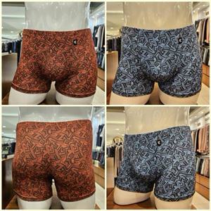 [와코루] 폴리 스판 심플 기하학 나염 남성드로즈 (WMP2400-BU RD)