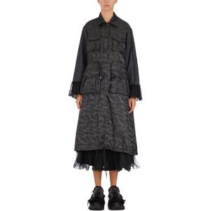 꼼데가르송 유틸리티 오버 코트 I3NC001W24BLACK Black