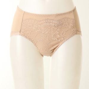 [와코루] 밑위높은 수입스트레치 레이스 부인용팬티 (WLGB190T-SK)