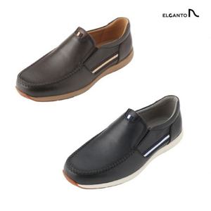 [엘칸토(남성화)]남성 경량창 컴퍼트 캐주얼 슬립온 LCMC28U513(네이비,브라운)