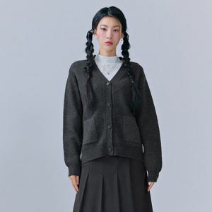 여성 기본핏 삼각포인트 가디건-CFRG4372C0L