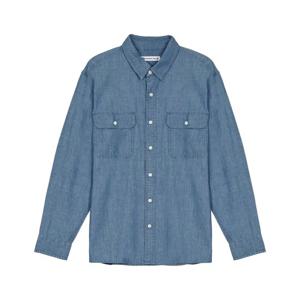 [뱅뱅]남녀공용 캐쥬얼 데님 긴팔 남방 (NSLD12)