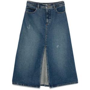 아페쎄 미디 스커트 COHFCF06423IAL DENIM DOM