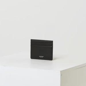 [질스튜어트] [JUDE] 블랙 가죽 로고 2단 카드지갑 JUHO5E147BK