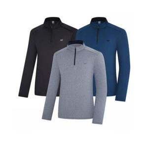 비티알 MG01 비티알 BTR 남성 골프웨어 봄 가을 약기모 반집업 티셔츠 BUT0443M