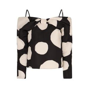 니나리찌 긴팔 티셔츠 25PCTO008PL0475 I9071 Black