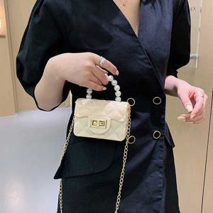 체인 탈부착 구슬 스트랩 토트백 여자 20대 데일리백