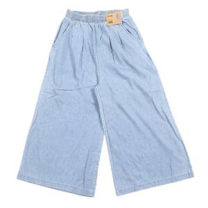 [뱅뱅]여성 투턱 10부 와이드 치마 청바지 NQL179