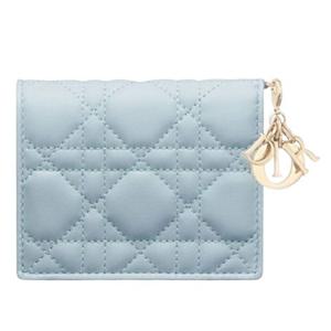 디올 레이디 디올 미니지갑 클라우드 블루 S0178ONMJ