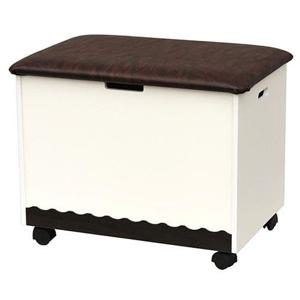 쿠션토이박스 장난감정리함 이동식의자겸 수납함