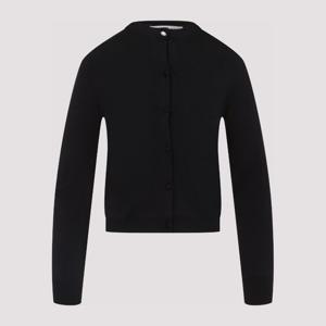 까르뱅 블랙 실크 가디건 6251K21400 DEEP