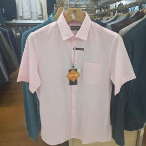 런던포그(계양) HL01 기본에리 반팔핑크셔츠 LPACA20Z