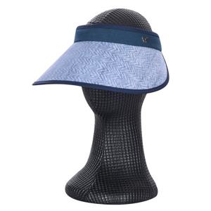 샵앤) 국산 여성 햇빛가림 오픈형 빗살 썬캡 모자 KM-WH-0831-블루