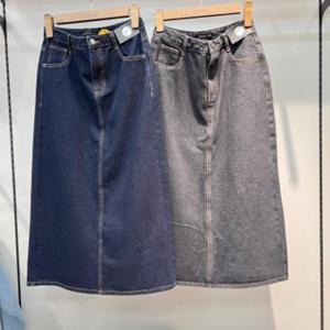 리트머스 HC34 여성 데님 롱기장 스커트 LP3KF695