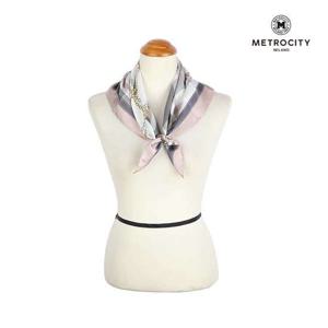 [메트로시티(스카프)]클래식체크 실크스카프 MSSS-2012