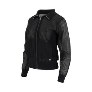 [엘르골프]25년 여름 여성 소매 펄 시스루 풀오픈 가디건[6L43701]