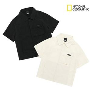 내셔널지오그래픽키즈  (K252USH210) 어드벤처 반팔 셔츠 남방
