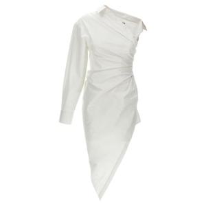 ALEXANDER WANG Asymmetrical shirt dress 1WC4246704100