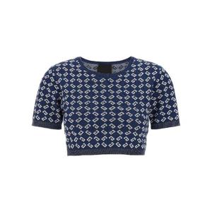 GIVENCHY 39크롭39 탑 BW61EE4ZQ3457