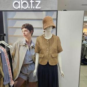 Ab.f.z DP01 라운드넥버튼숏재킷 AFZ2HJ03
