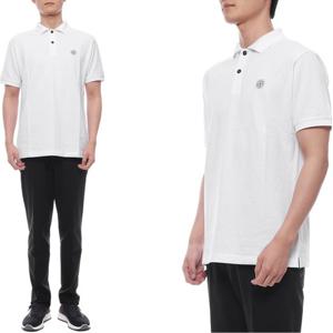 [스톤아일랜드] 25SS 남성 로고 패치 폴로 반팔티셔츠 (K1S15220002R S0039 V0001 25S)