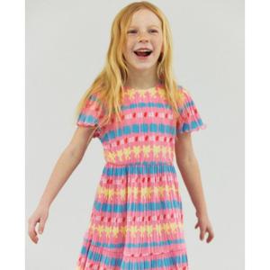 [베네통키즈]보드레플리츠원피스-QAOP19531