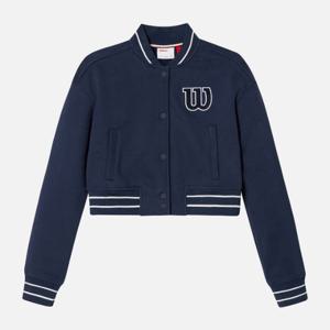 윌슨자켓 JQS W241102TFJ21-DBC 여성 바시티 봄버 자켓