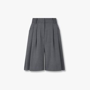 [지컷]투 턱 플리츠 버뮤다 팬츠(7255330102)