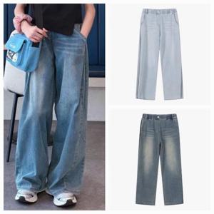 더데이걸 sh06 싸이드 와이드턱 데님 TGTJ25401