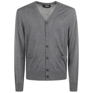 Dsquared2 로고 자수 니트 가디건 S74HA1443S18310 859 TP942011281