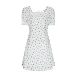 [올리브데올리브]슬림핏 플라워 프릴 미니 원피스(OH5MO461)