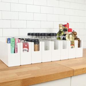 아트박스/올리오 팬트리 다용도 수납 바구니 정리함 중형 8개