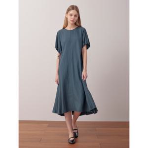 [뷰어]여성 소매 셔링 원피스 ZNOPP304_DE