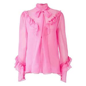 25 FW 캐롤리나헤레라 시폰 블라우스 P2511N220SCH TP439093752