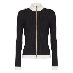 발망 가디건 FF1KL036KI64 EAB BLACK WHITE