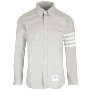 Thom Browne 플란넬 4 바 스트레이트 핏 셔츠 MWL272A05245 035 TP944024761