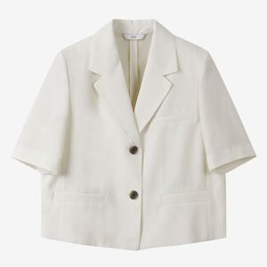 [쥬크]투버튼 썸머 숏 자켓 _Z252MSF311