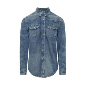 지방시 데님 셔츠 BM61205YB6 426 OCEANBLUE