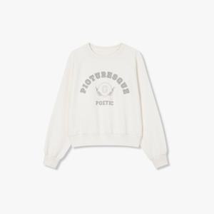 [지컷]볼륨 프린트 래글런 맨투맨(7255340301)