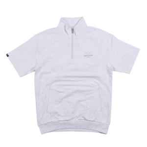 [뱅뱅]남녀공용 셋업 오버핏 반집업 반팔 티셔츠 (NTLT16)