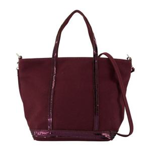 바네사 브루노 퍼플 S 쇼퍼 토트백 0PVE01 V40435 563 POURPRE