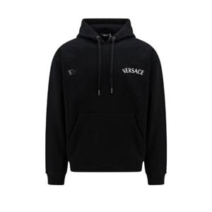 Versace Milano 스탬프 자수 드로스트링 후드티 10139791A09923 1B000 TP944708541