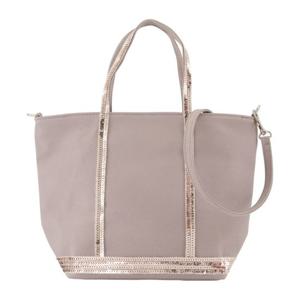 바네사 브루노 네추럴 쿼츠 코튼 쇼퍼 백 0PVE01 V40435 413 QU