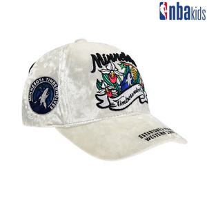 [NBA KIDS]플라워 장식 볼캡 (N185AP529P)