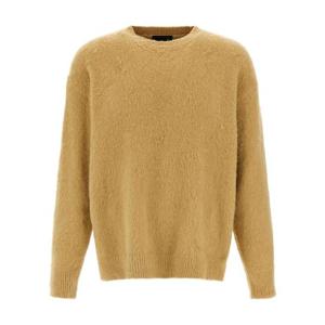 ROBERTO COLLINA Shearling cotton sweater 253M45301M4505