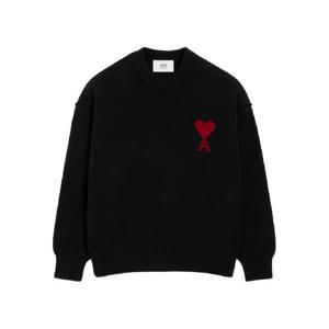 AMI Paris 아미 드 쾨흐 크루 넥 울 스웨터 H25UKS838018