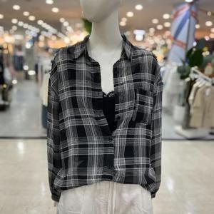 SOUP sh06 여름엔느낌있게 체크패턴얇은셔츠 AB7LS3Z