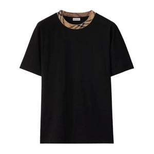 버버리 체크 칼라 크루넥 티셔츠 8110101 A1189 A1189